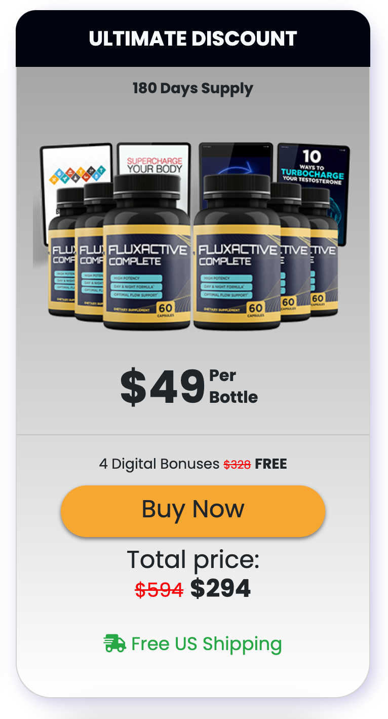 Fluxactive Complete - 6 Bottles